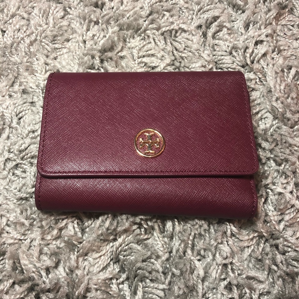 Tory Burch Burgundy Wallet